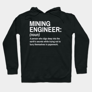 Mining Engineer Funny Definition Engineer Definition / Definition of an Engineer Hoodie